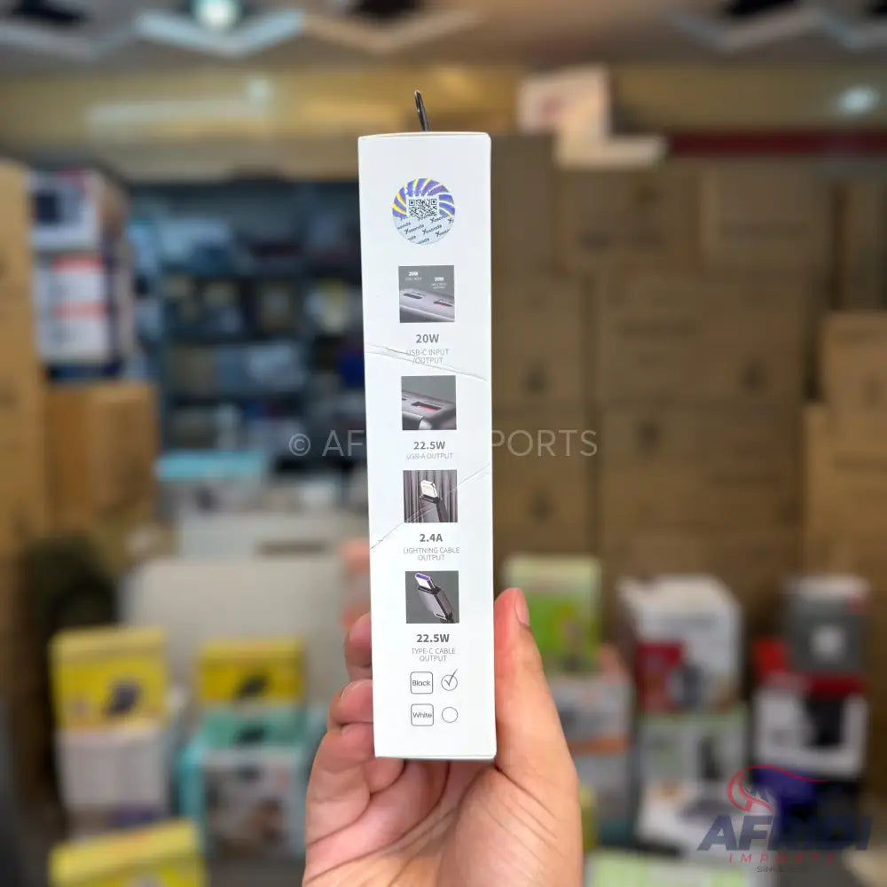 20,0000mAH Power Bank P42 | QC 22.5W & PD 20W | 1 Year Warranty