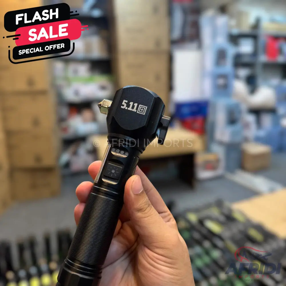 5.11 Emergency Flashlight - 1km Range - USA Lot