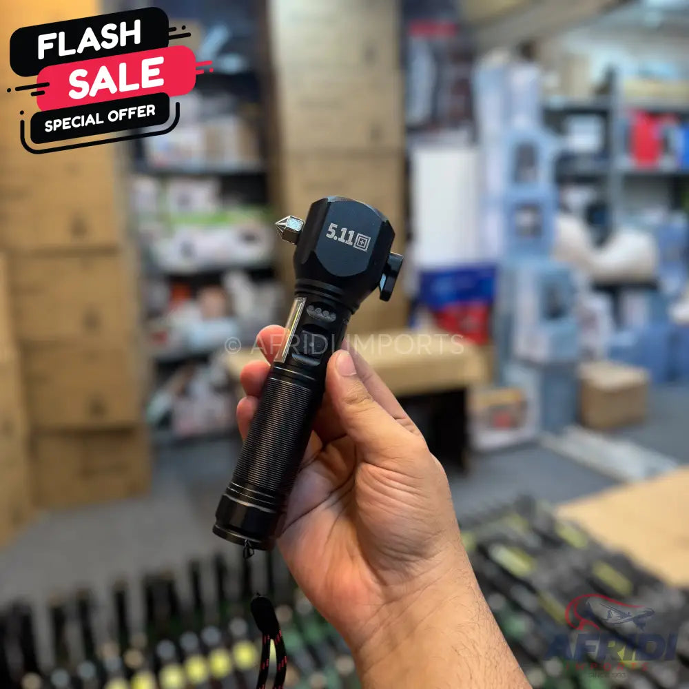 5.11 Emergency Flashlight - 1km Range - USA Lot