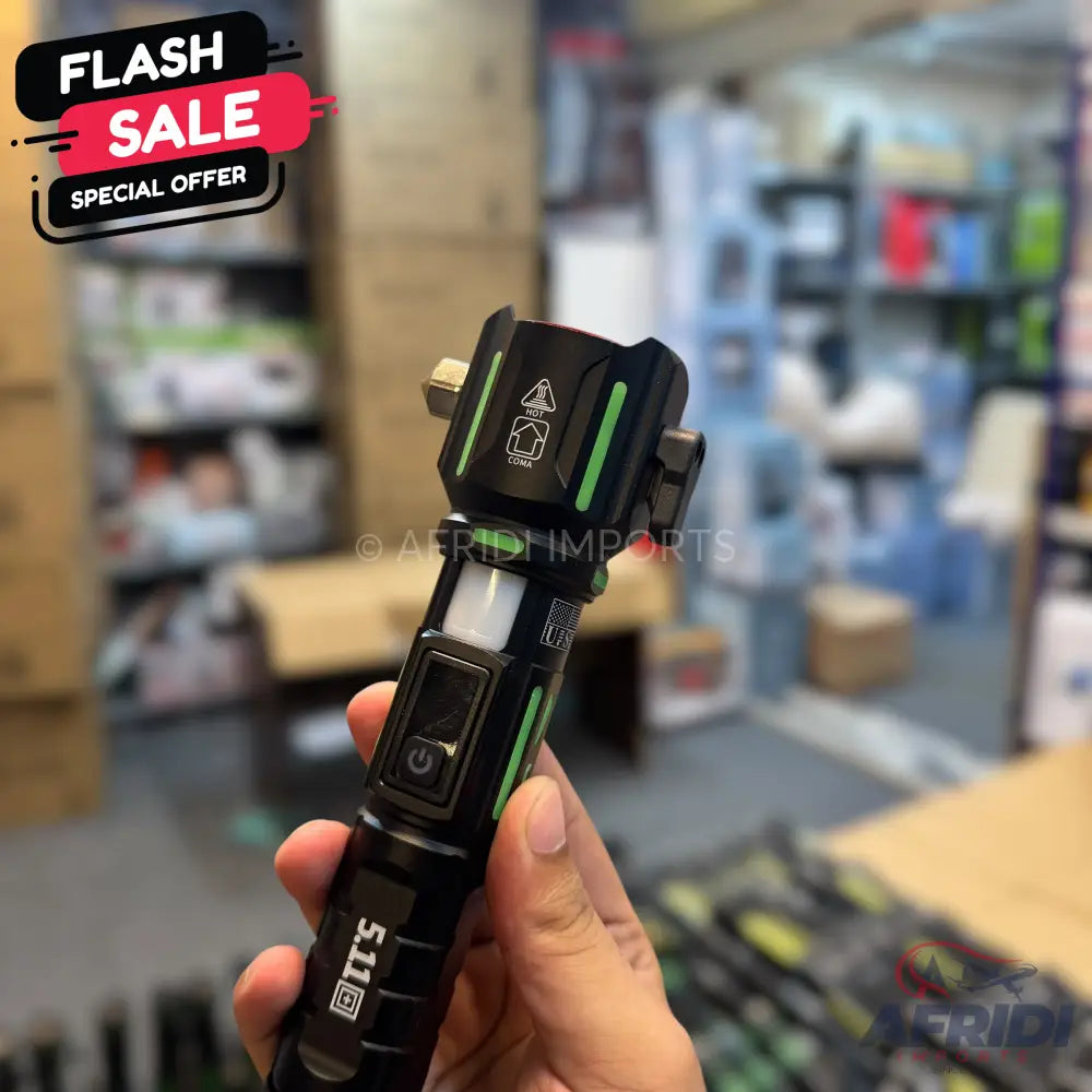 5.11 Lamp & Emergency Flashlight - 1km Range - USA Lot