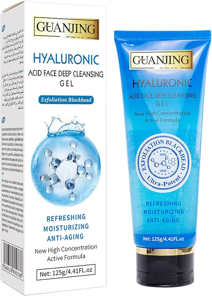 Guanjing Hyaluronic Acid Face Deep Cleansing Gel 125g.