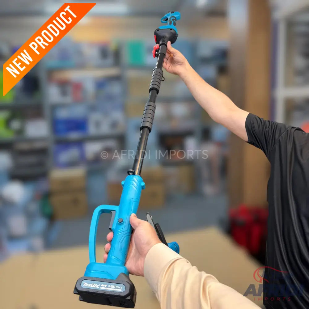 Portable 2-in-1 Chainsaw & Cutter with Extending Rod