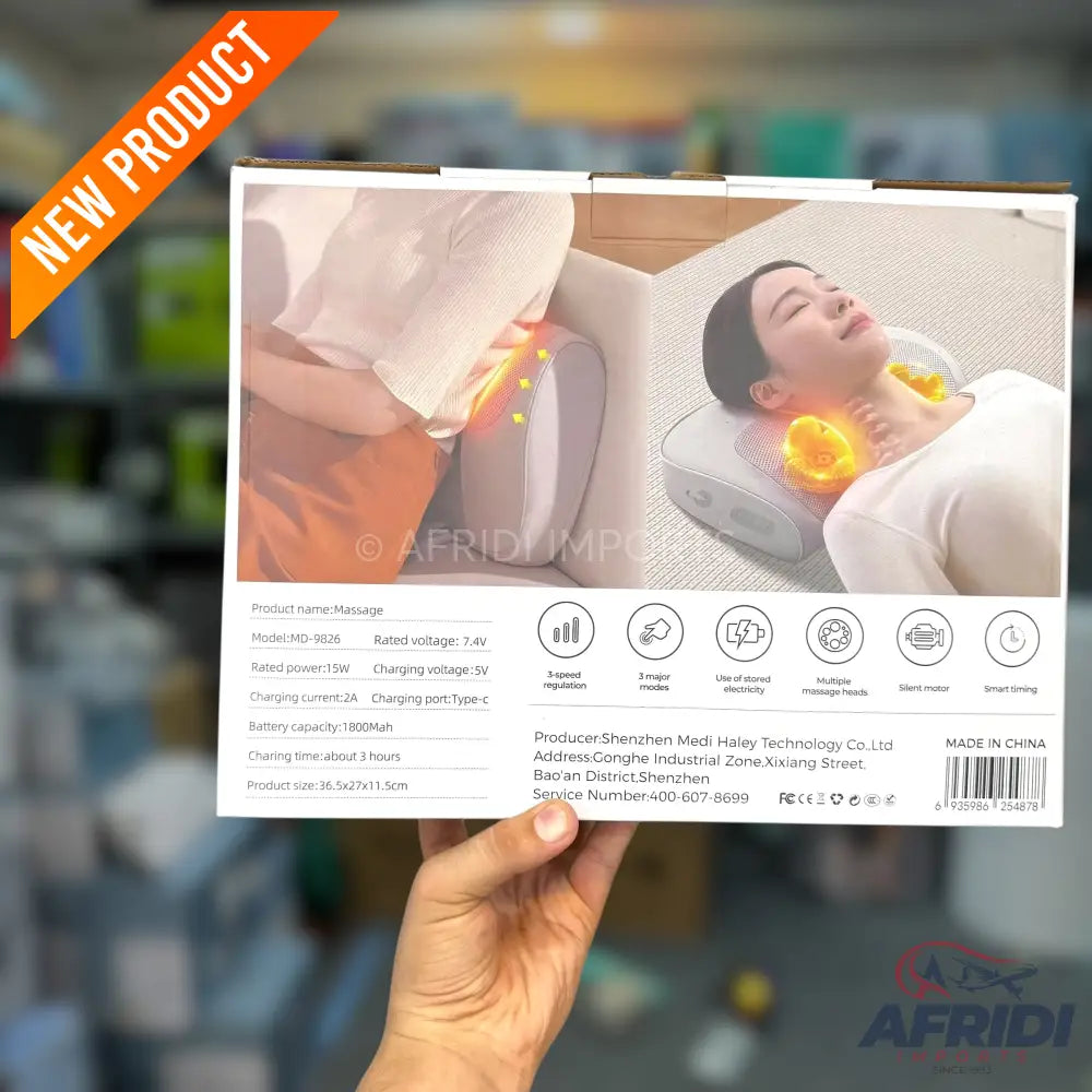 MDHL Rechargeable Pillow Massager