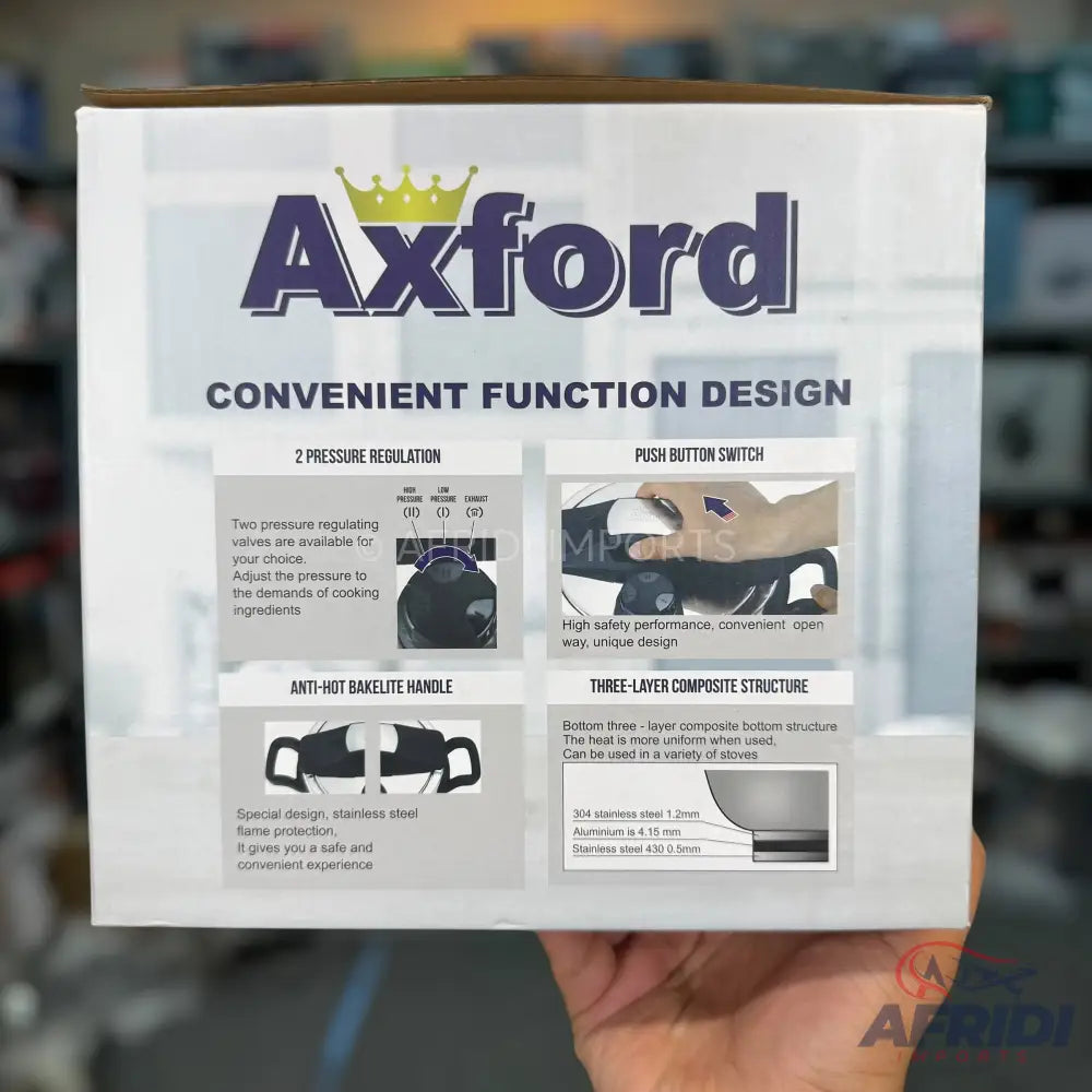Axford 5L 2-in-1 Pressure Cooker