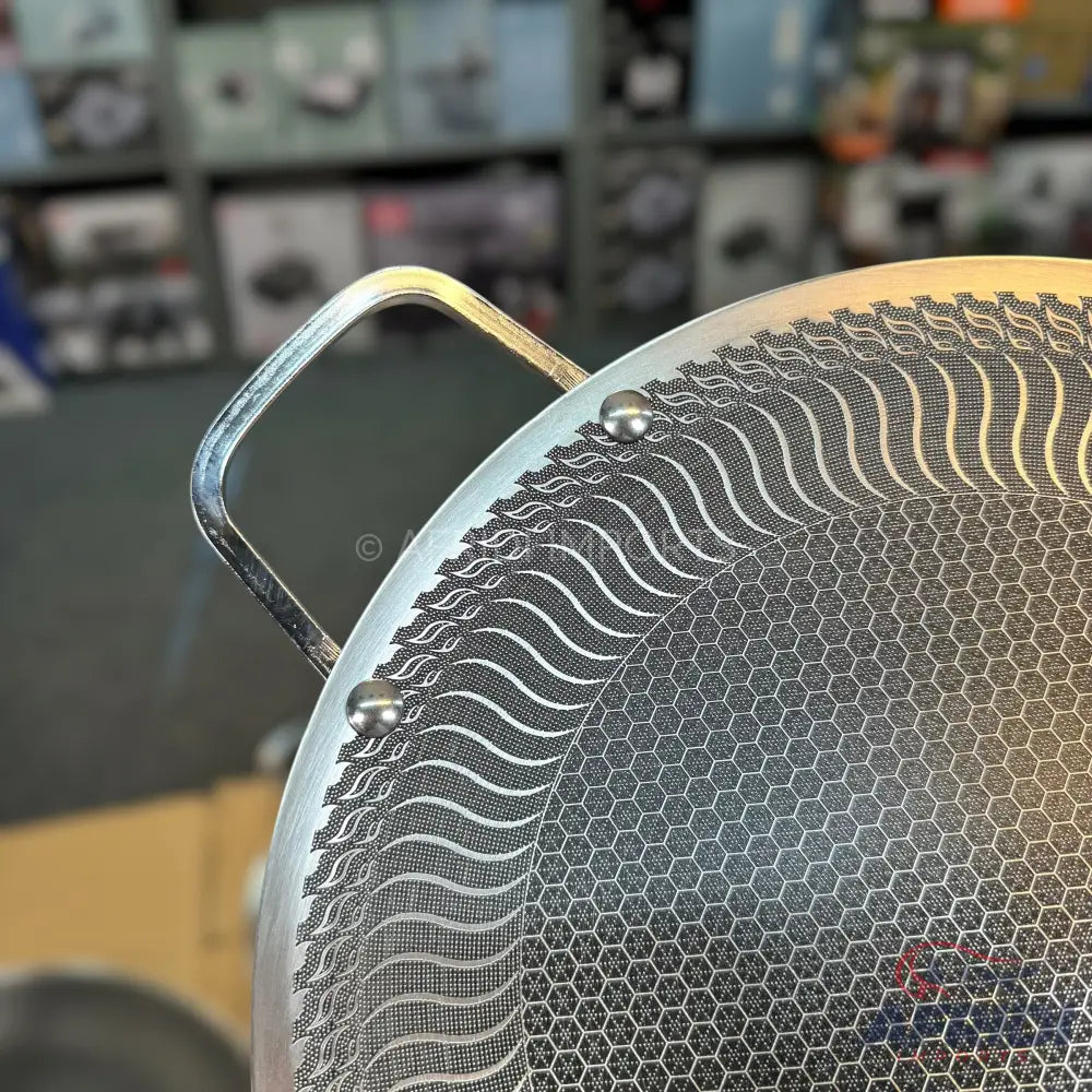 Dual Laser Crafted Honeycomb Tawa - Lot Imported