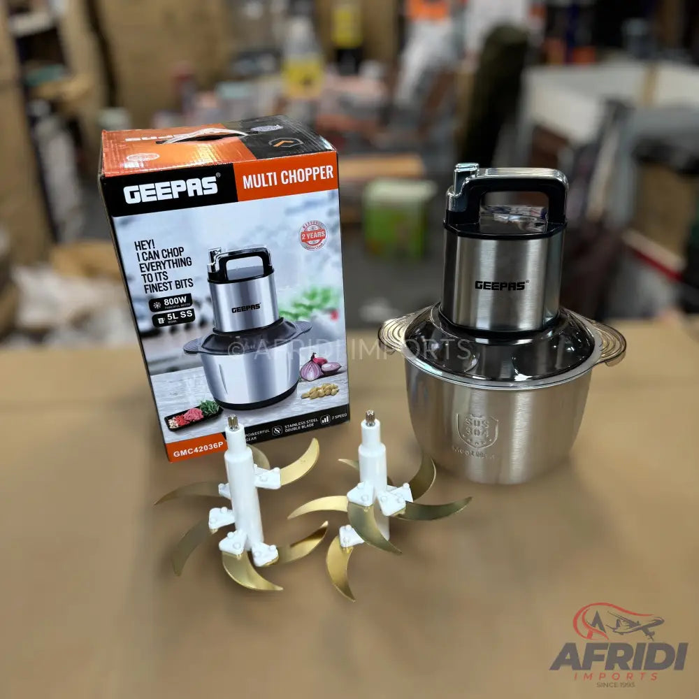 Geepas 5L Powerful Chopper || Original Product + 2-Year Local Warranty