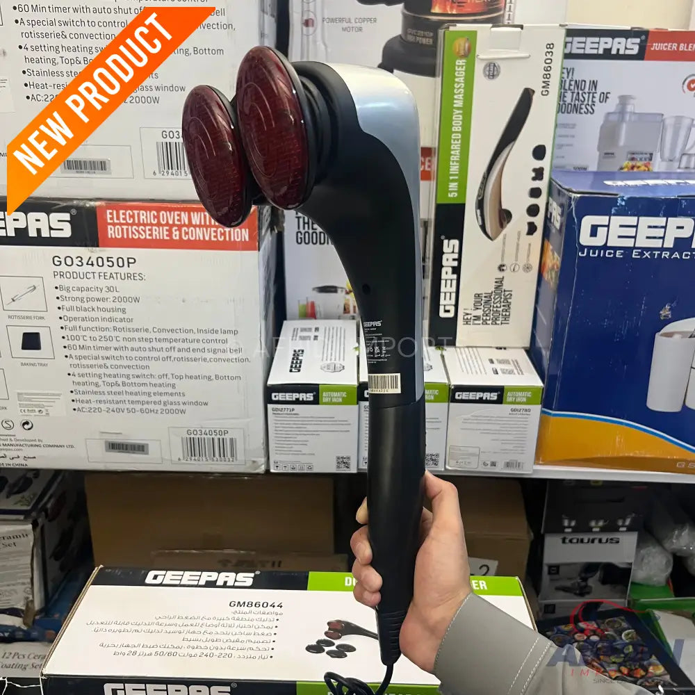 Geepas Double Head Massager GM86044 || Original Product + 2-Year Local Warranty
