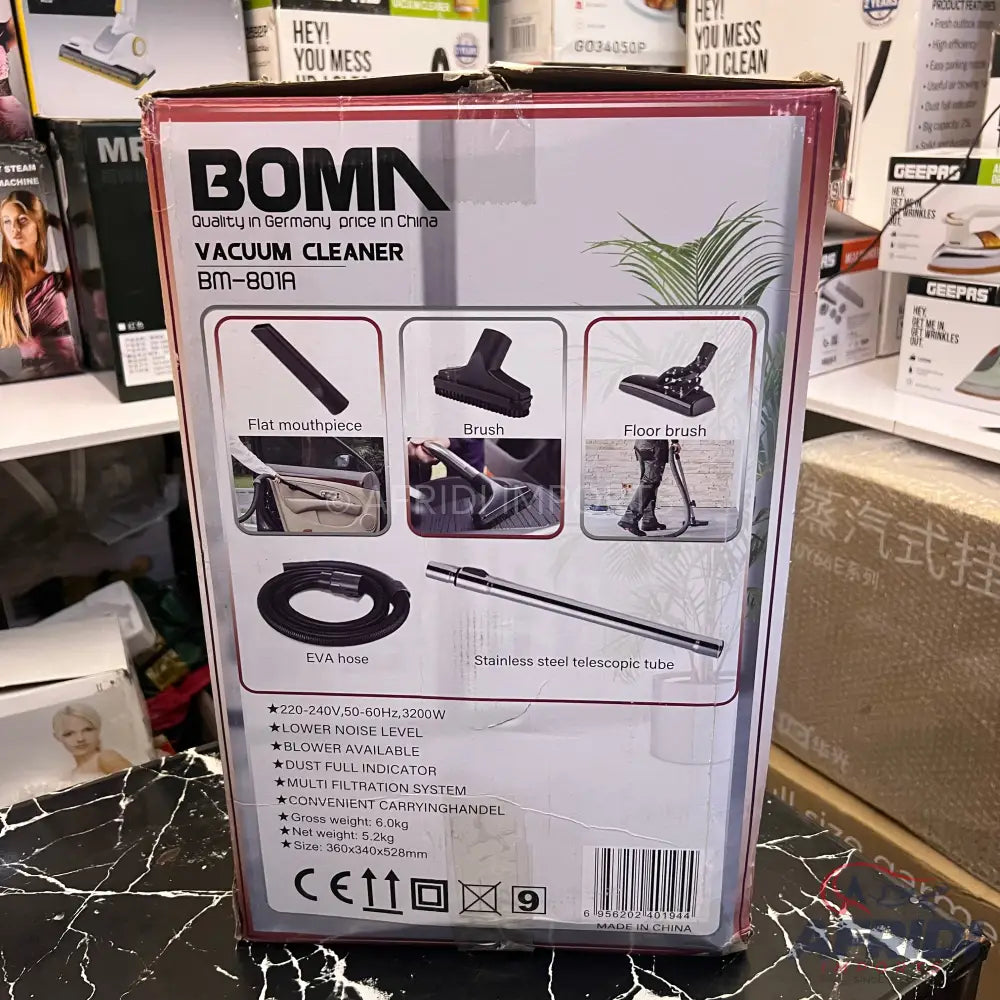 German Lot Imported Boma 25L Turbo Vacuum Cleaner