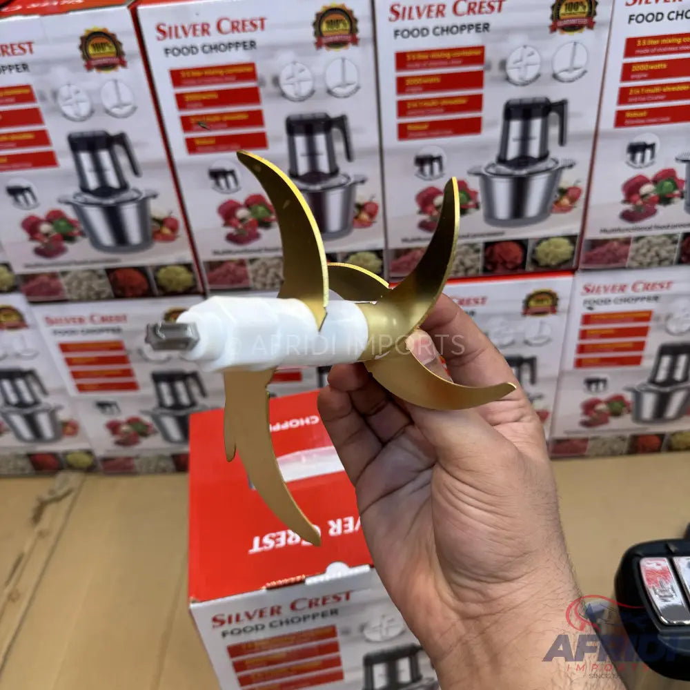 German Lot Imported Silver Crest 3.5L Food Chopper