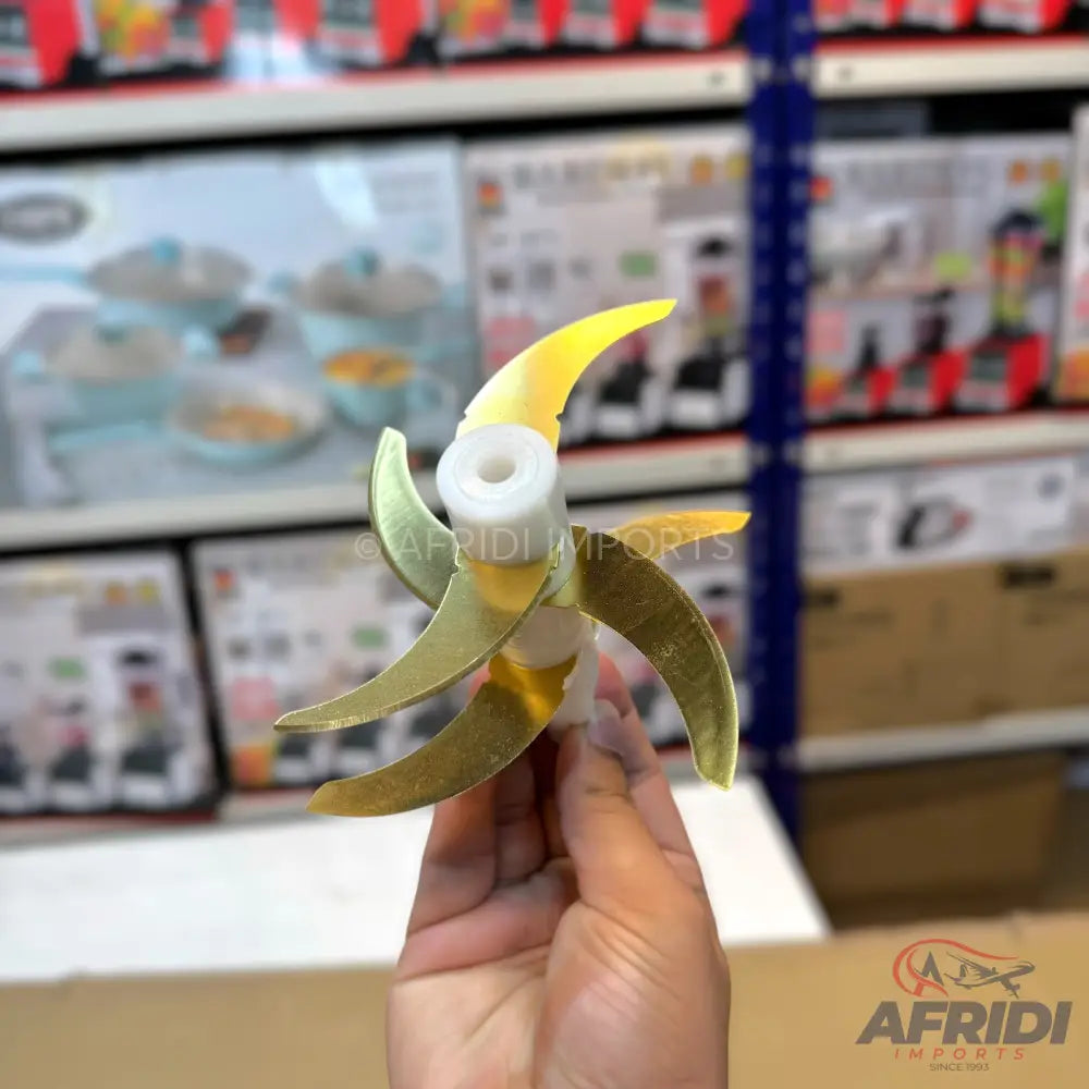 German Lot Imported Silver Crest 6-in-1 Chopper with Steel & Glass Bowl