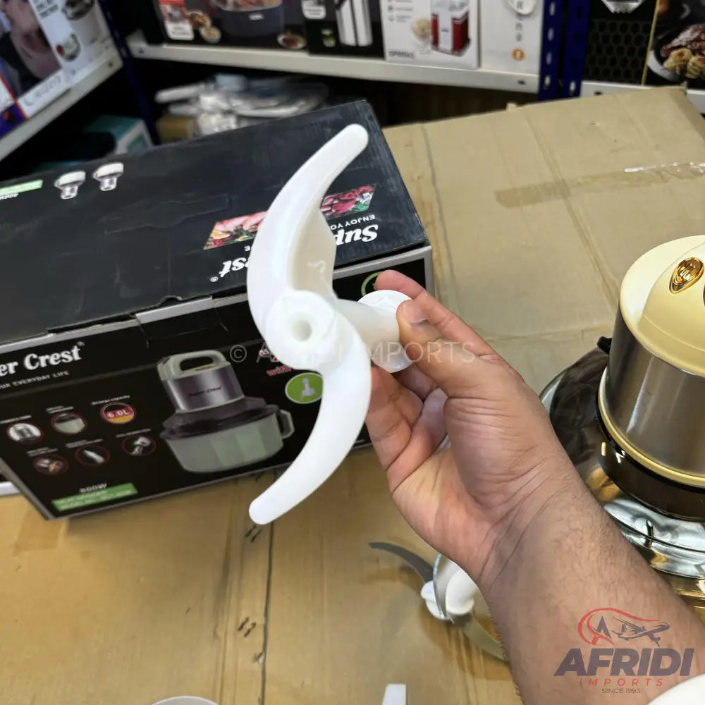 German Lot Imported Super Crest 6L Meat Chopper & Stand Mixer