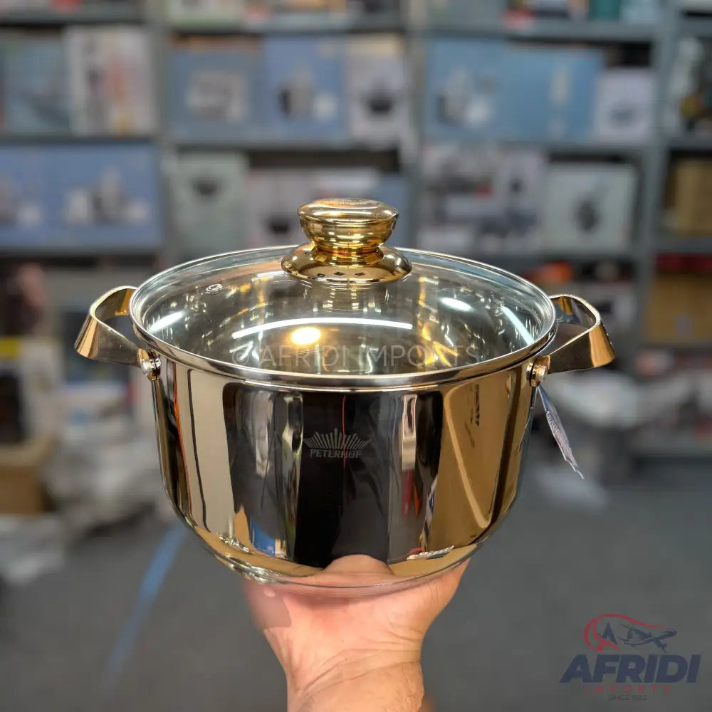 German Lot Peterhof 8 Piece Cookware Set