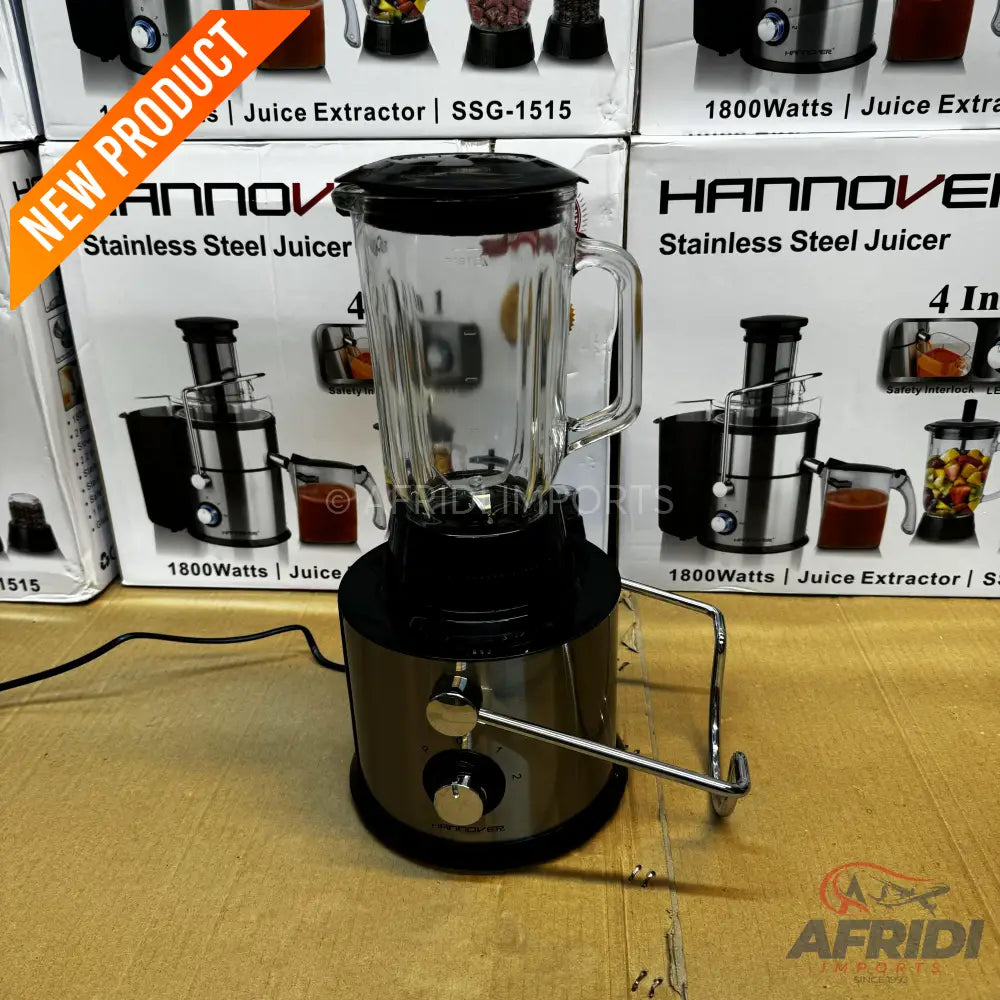 Hannover 4-in-1 Food Processor - German Lot