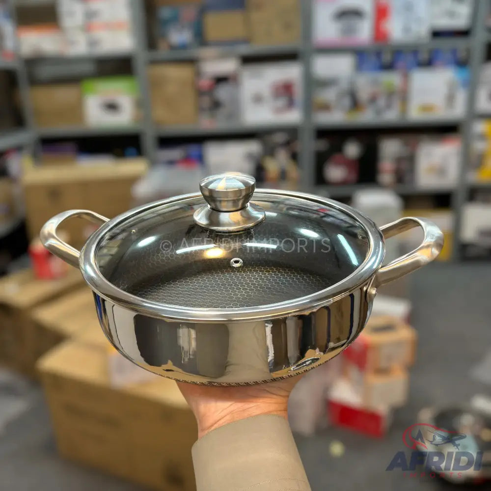 Honeycomb Shallow Open Cookware Set