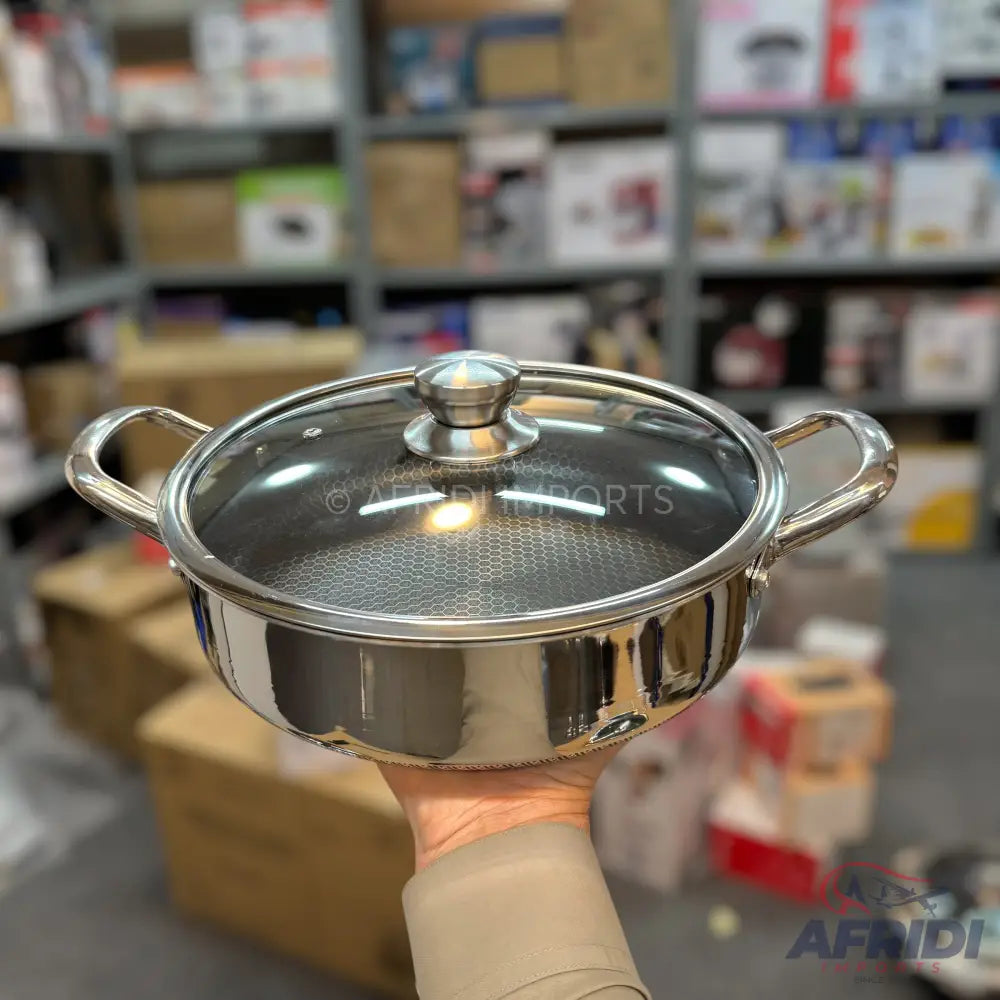 Honeycomb Shallow Open Cookware Set