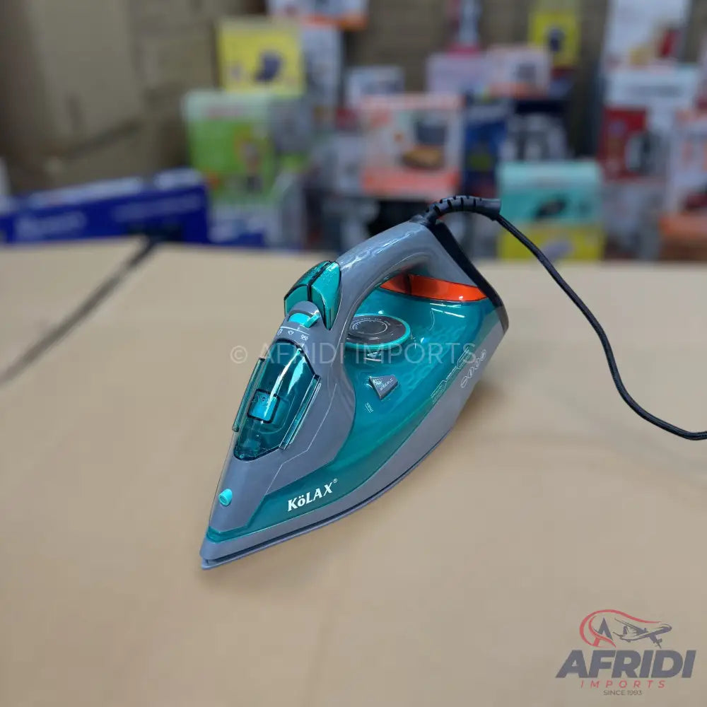 Kolax 2600W Ceramic Steam Iron 822477 - German Lot