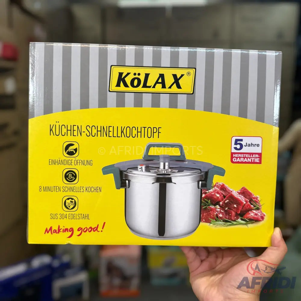 Kolax 5L Pressure Cooker - German Lot
