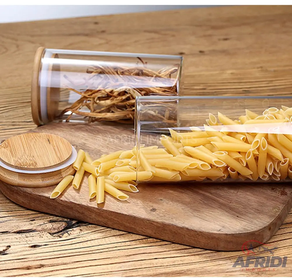 Lot Imported 3-in-1 Glass Jar Set