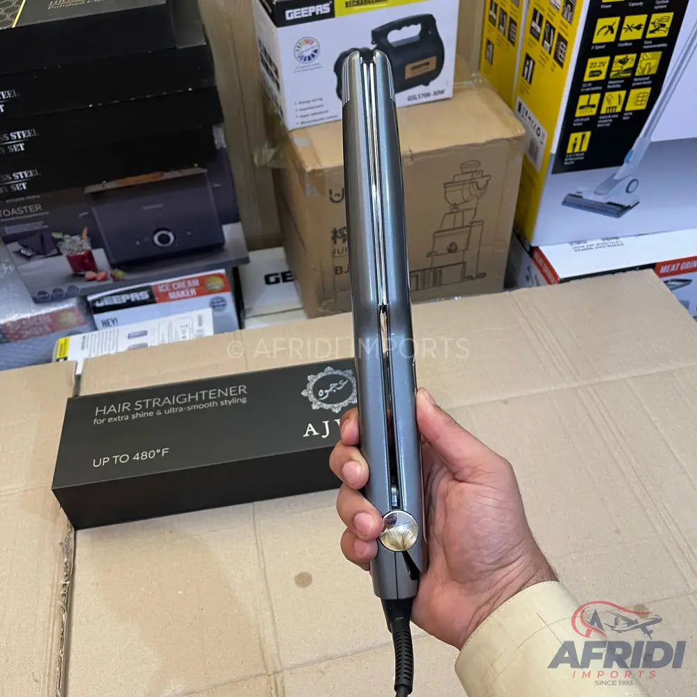 Lot Imported Ajwa Titanium coated Professional Hair Straightener 99-4