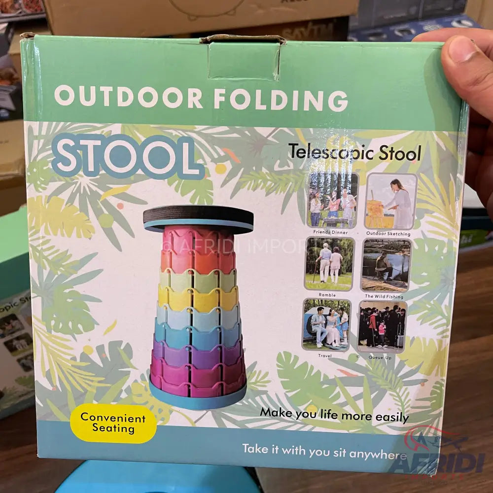 Lot Imported Folding Carrying Stool