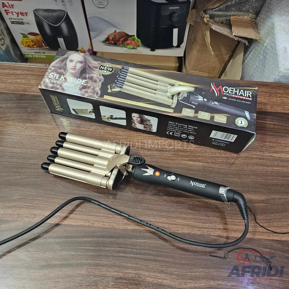Lot Imported Moehair Hair Curler Iron