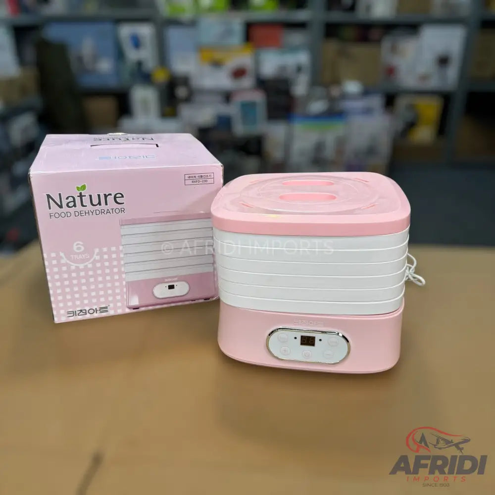 Lot Imported Nature 6 Trays Food Dehydrator with Timer