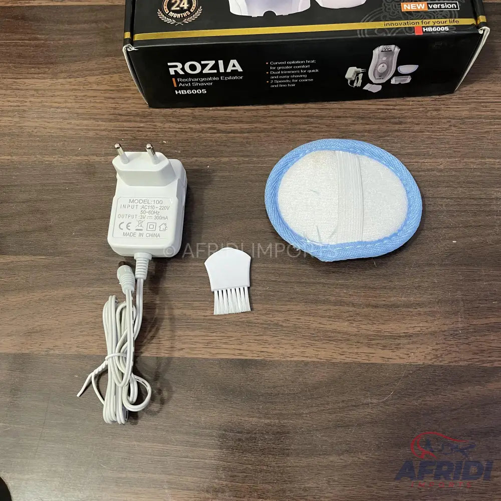 Lot Imported Rozia 2 in 1 Epilator & Shaver - HB6005