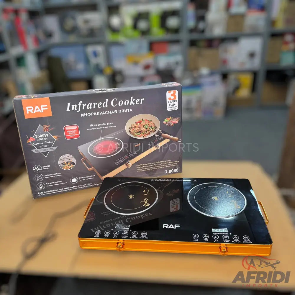 RAF Double Burner Infrared Stove