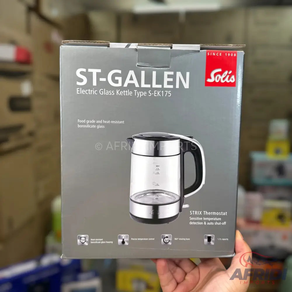 ST-Gallen 1.7L Glass Kettle