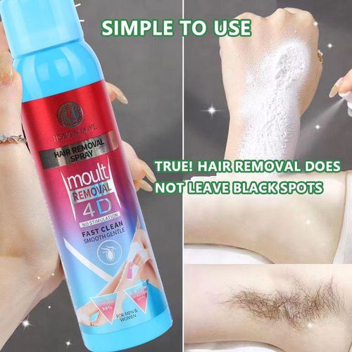 HEAVEN DOVE MOULT HAIR REMOVAL SPRAY || SMOTH CLEAN SKIN