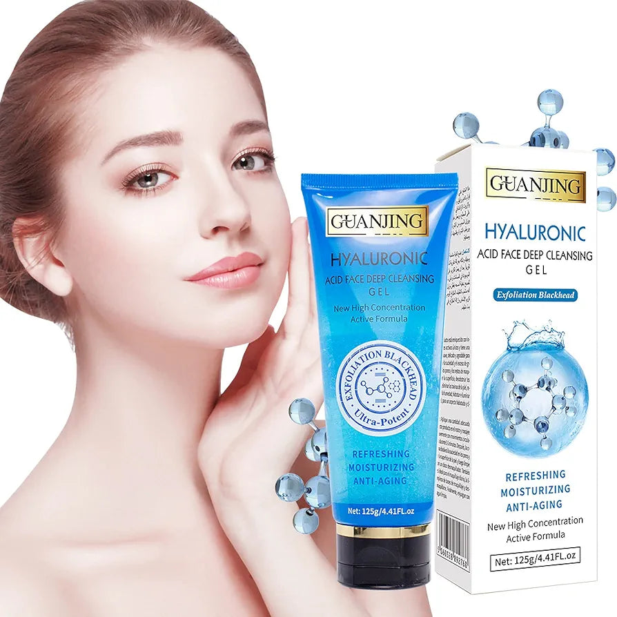 Guanjing Hyaluronic Acid Face Deep Cleansing Gel 125g.