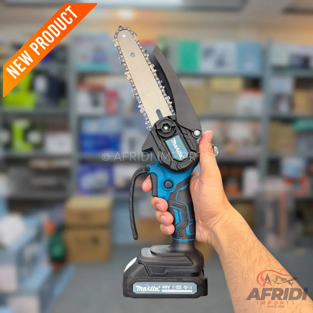 Portable 2-in-1 Chainsaw & Cutter with Extending Rod