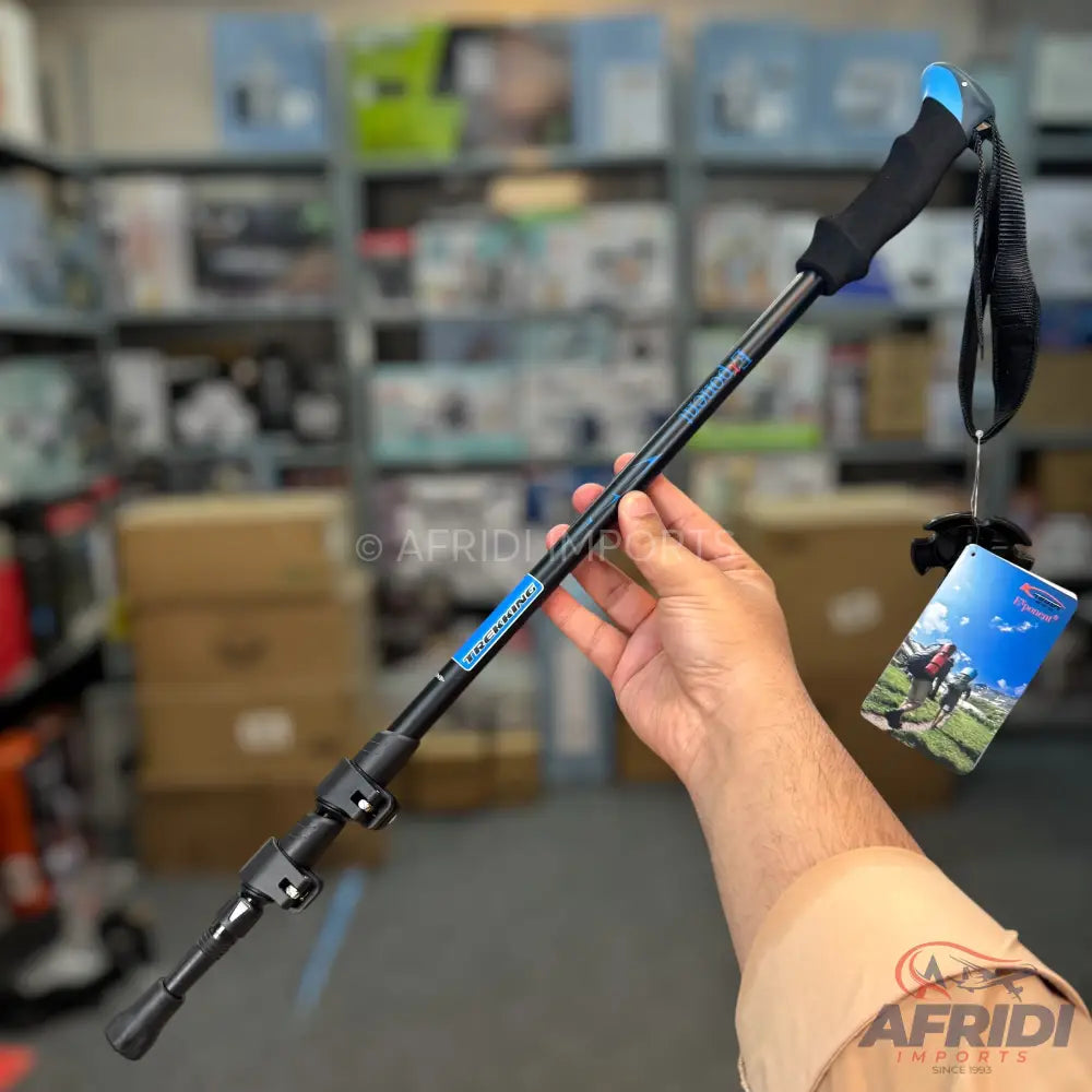 Folding Hiking Stick - Single piece - Random color