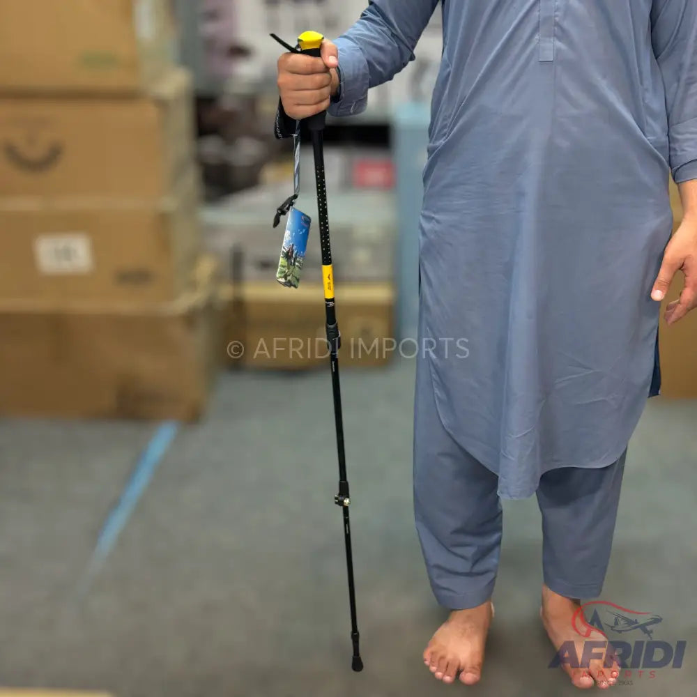 Folding Hiking Stick - Single piece - Random color