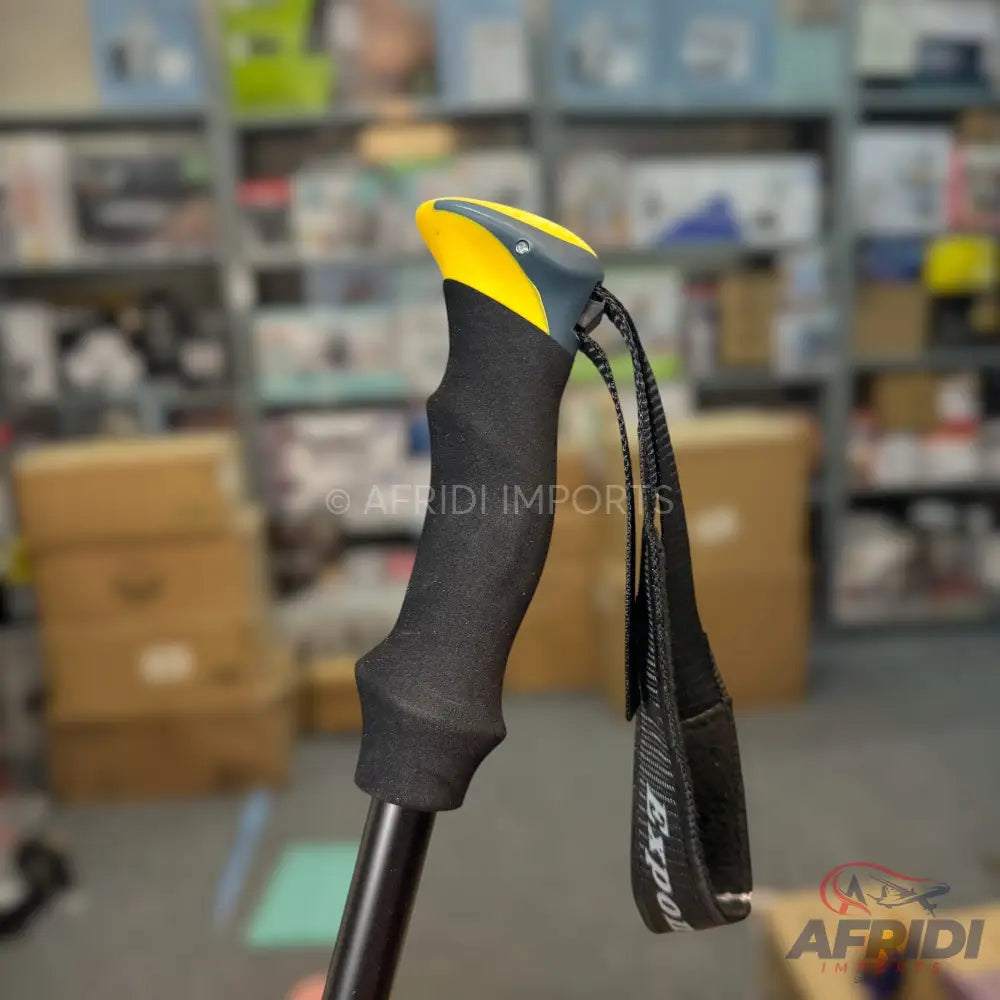 Folding Hiking Stick - Single piece - Random color