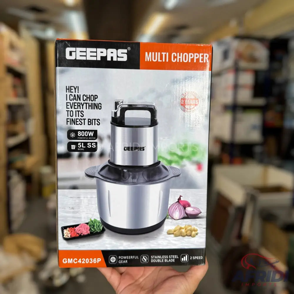 Geepas 5L Powerful Chopper || Original Product + 2-Year Local Warranty