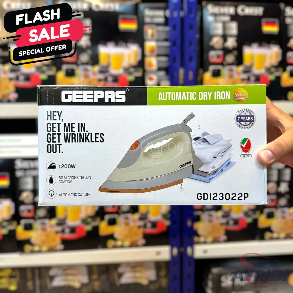 Geepas Automatic Dry Iron GDI23021P