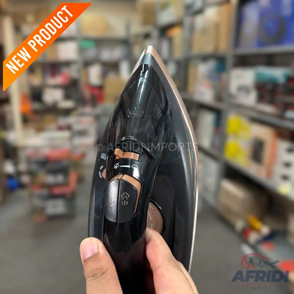 Geepas Cord & Cordless Ceramic Steam Iron || Original Product + 2-Year Local Warranty