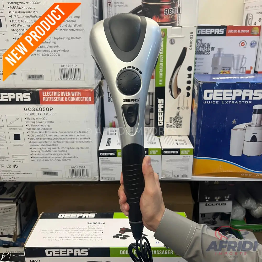 Geepas Double Head Massager GM86044 || Original Product + 2-Year Local Warranty