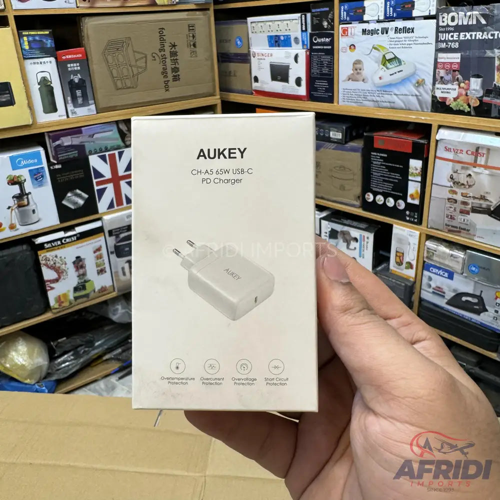 German Lot Imported Aukey 65W Super Fast Charger