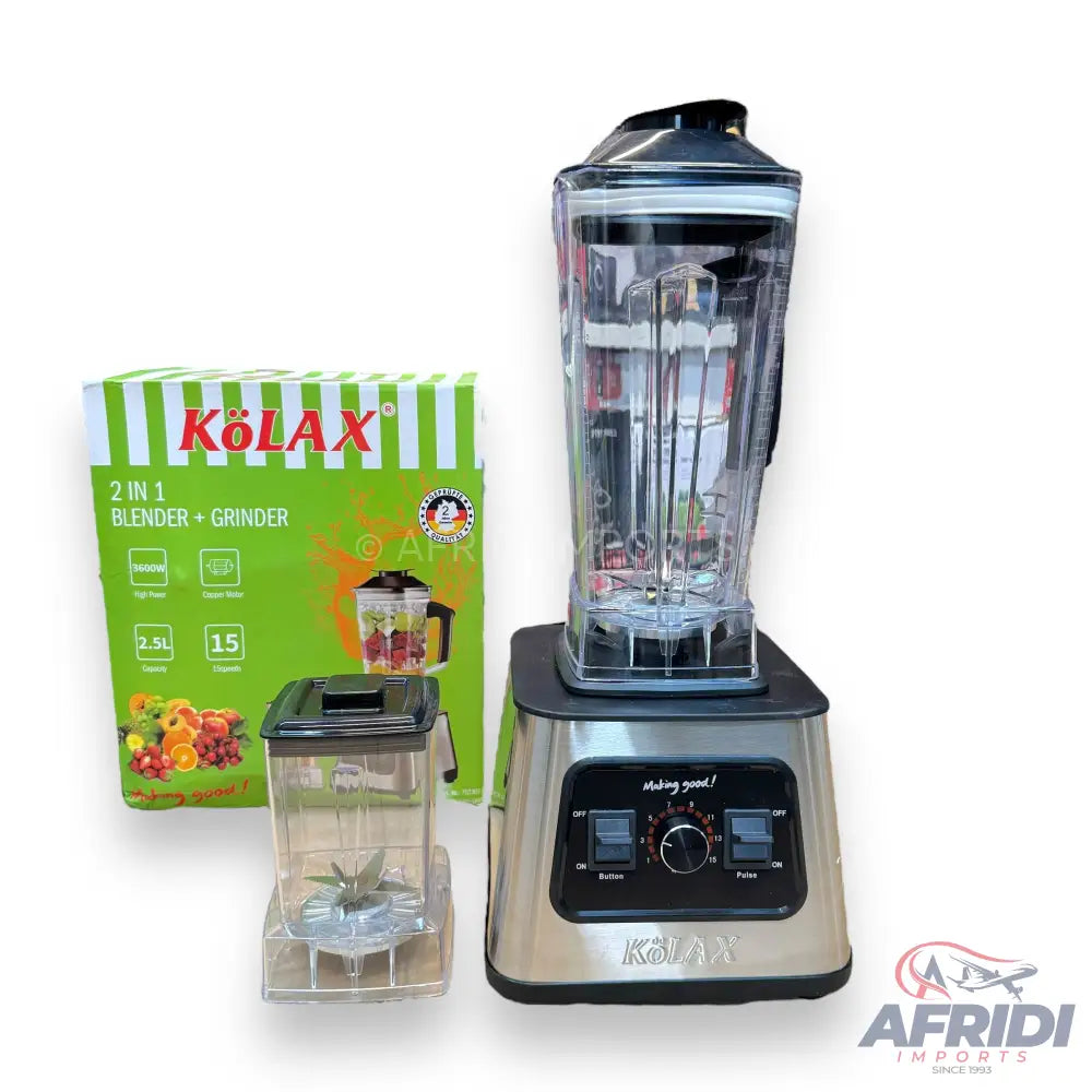German Lot Imported Kolax 2-in-1 Blender & Grinder