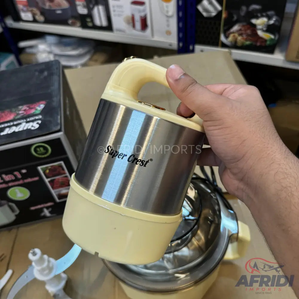 German Lot Imported Super Crest 6L Meat Chopper & Stand Mixer