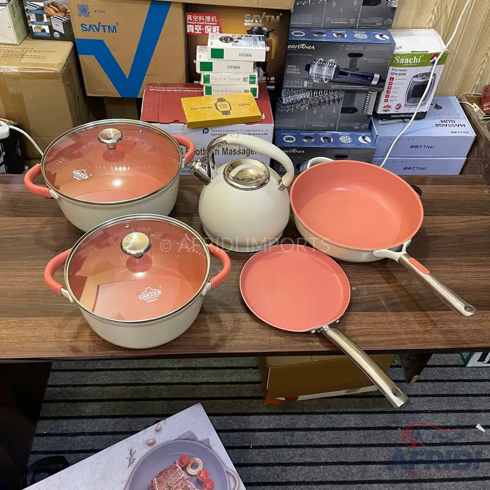 German Lot Imported Uakeen 5-in-1 Cookware Set