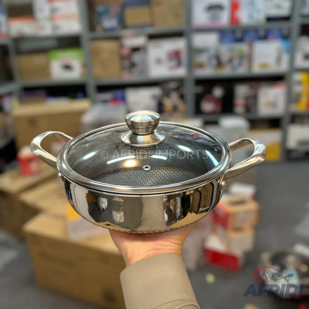 Honeycomb Shallow Open Cookware Set