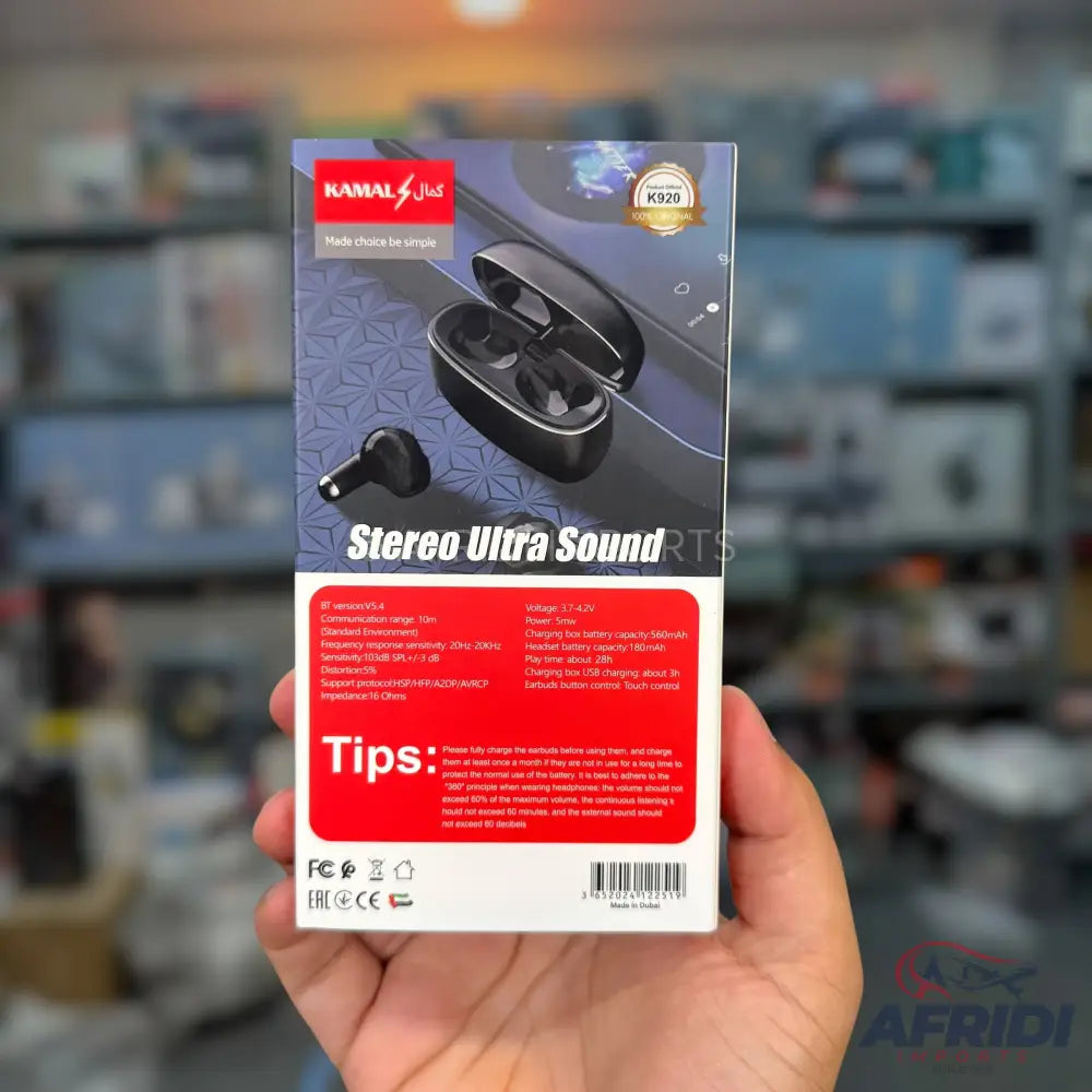 Kamaal Stereo Ultra Sound Earbuds