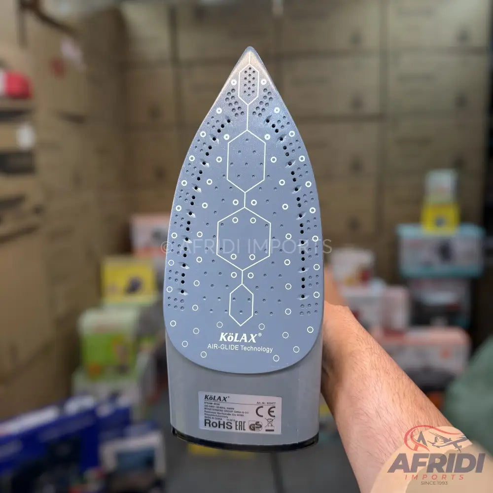 Kolax 2600W Ceramic Steam Iron 822477 - German Lot