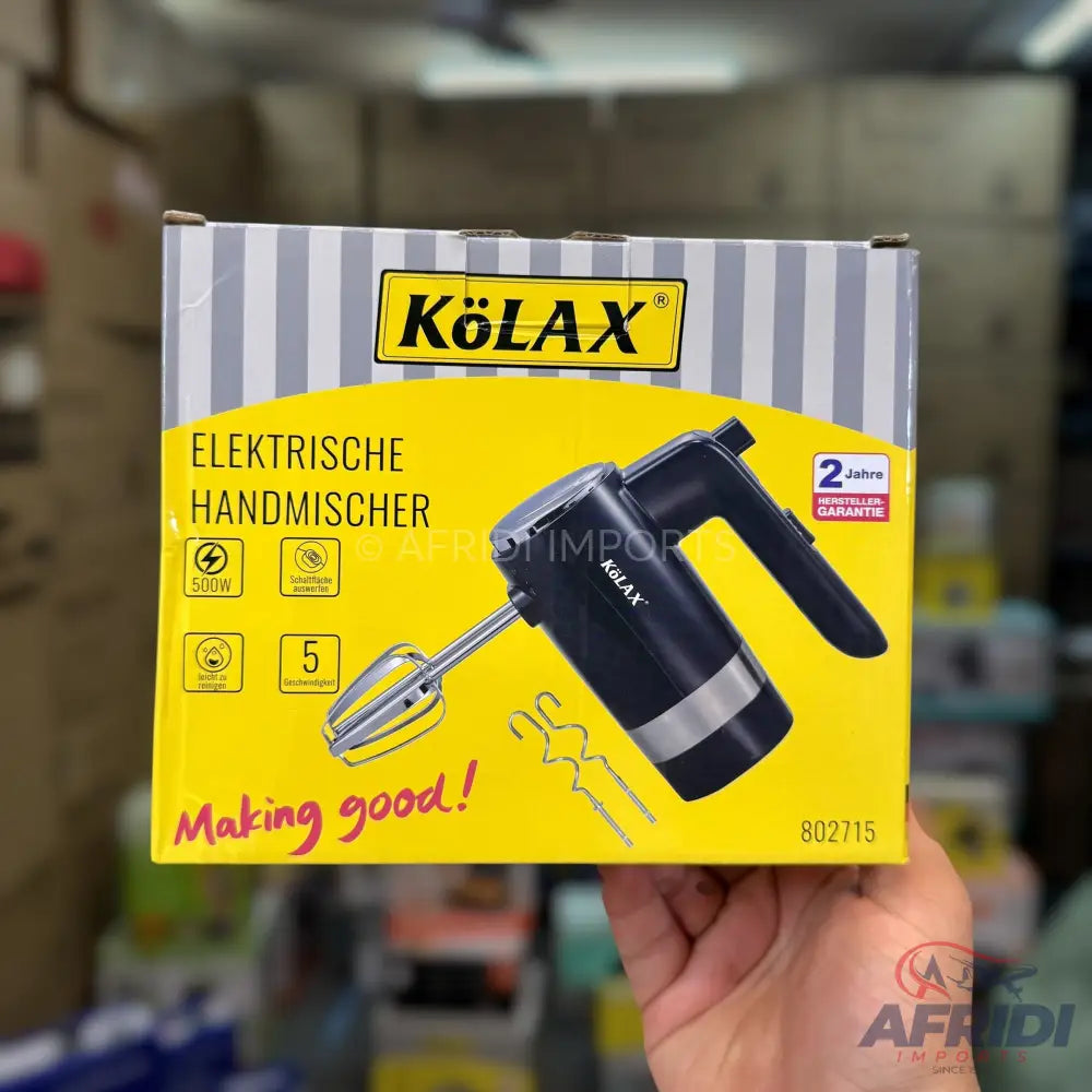 Kolax 500W Hand Mixer - German Lot