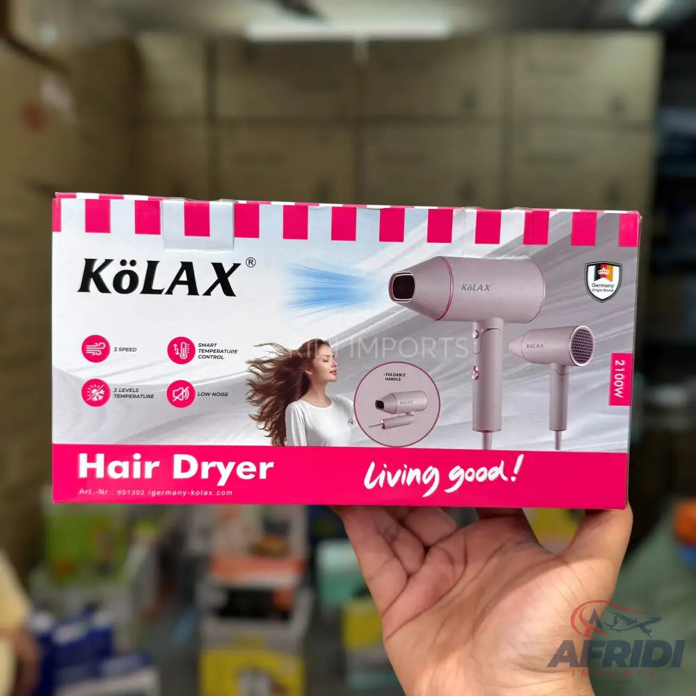 Kolax Folding Hair Dryer - German Lot