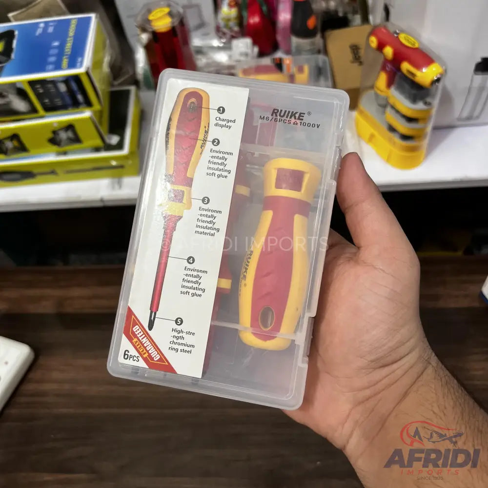 Lot Imported 6 in 1 Screwdriver Set