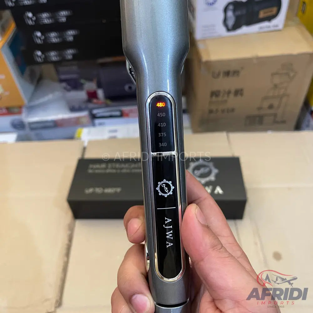 Lot Imported Ajwa Titanium coated Professional Hair Straightener 99-4